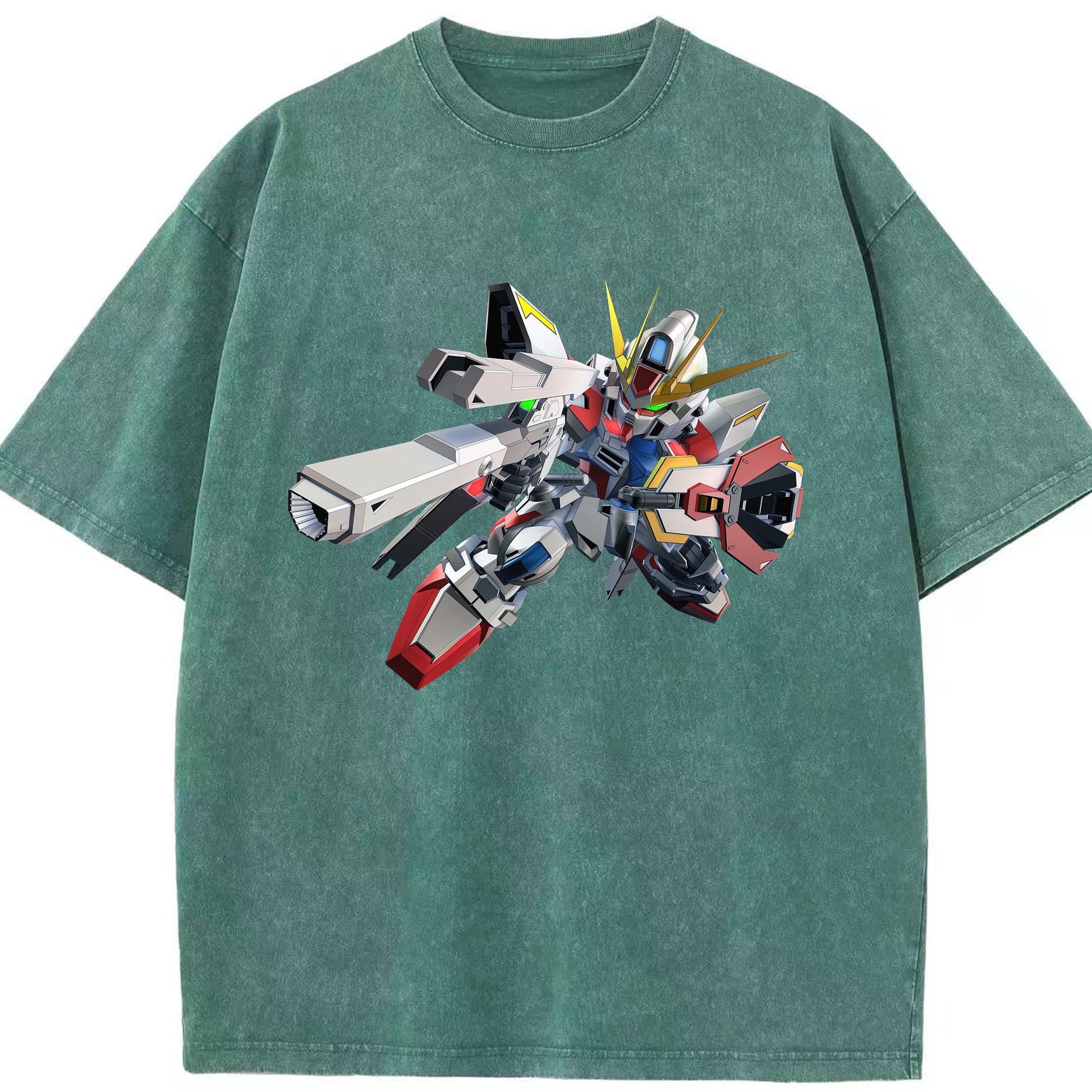 （画像用） 機動戦士ガンダム Mobile Suit Gundam 綿100% ヴィンテージ風 半袖Tシャツ（フロントプリント）